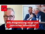 AfD-Ausgrenzung zeugt von „politischer Infantilität”