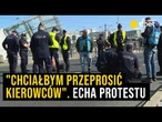 "Chciałbym przeprosić kierowców" - Paweł Kasprzak na proteście Ostatniego Pokolenia.
