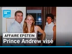 Affaire Epstein : le prince Andrew cité dans les mémoires de Virginia Giuffre • FRANCE 24