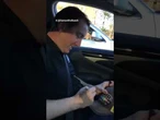 FLASHBACK: Kyle Busch fan gets surprise of her life at traffic stop #foxnews #news #shorts #auto