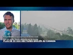L'Ontario en proie aux flammes, des centaines d'ordres d'évacuations émis • FRANCE 24