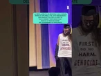 Neolaureata a Tel Aviv ritira il diploma con una maglia con scritto 'non commettere genocidio'