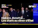 Hakimi, Belattar, Darmon : des stars en pagaille au dîner d'État de Macron