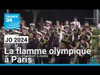 La flamme olympique à Paris, 12 jours avant le début des Jeux • FRANCE 24