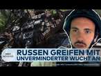 PUTINS KRIEG: Russischer Gleitbomben-Hagel - Ein Tag an der Front in der Ukraine | WELT Reporter