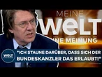 FRIEDRICH MERZ: "Ich staune darüber, dass sich der Bundeskanzler das erlaubt!" - Gunnar Schupelius