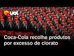 Coca-Cola recolhe produtos devido à alta concentração de clorato; o que a substância causa?