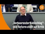 Hitzige Bundestagsdebatte über Warkens Kassenreform