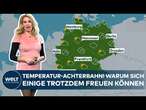 WETTER IN DEUTSCHLAND: Von Frühlings-Temperaturen bis Schneefall! Es bleibt abwechslungsreich