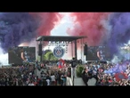 PSG e torcedores comemoram bicampeonato da Champions | AFP