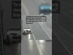 Mulher para carro no meio da chuva, retira toldo de avenida na China e é recompensada em dinheiro