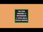 Ansa EXPLAINER - Referendum 2: Tutele nelle piccole imprese