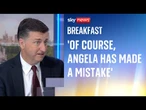 Rayner 'made a mistake' - but 'won't have to wait long' for standards report, says minister