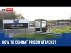 Prison officer stabbed at HMP Long Lartin 'with knife brought in from outside jail'