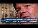 BUNDESTAG: Scharfe Kritik! Habecks Heizungsgesetz wird von SPD und Union im Wahlkampf zerrissen!