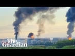 Ukraine strikes St Petersburg oil refinery