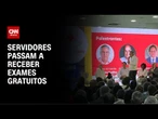 Ministério da Saúde passa a oferecer exames gratuitos para servidores | CNN NOVO DIA