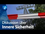 Anschläge und Sabotage: Diskussion über Innere Sicherheit