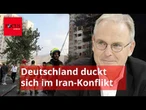 Deutschland kneift im Abwehrkampf Israels gegen totalitären Mullah-Staat