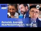 Reinaldo Azevedo: Boulos X Nunes, entrevista de Carlos Bolsonaro e+ I Olha Aqui Reapresentação