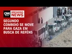 Segundo comboio segue em direção a Gaza para libertar nova leva de reféns | BREAKING NEWS