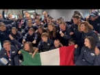 Mondiali atletica leggera, lo sbarco festoso a Fiumicino degli azzurri paralimpici