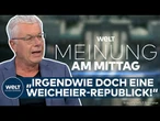 DEUTSCHLAND: "Weicheier-Republik"! SPD kann keine Kritik ab? Reinhard Mohr rechnet mit Klingbeil ab