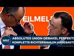 DEUTSCHLAND: Das absolute Union-Debakel ist perfekt! Komplette Richterwahlen abgesagt!