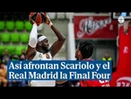Así afrontan Scariolo y el Real Madrid la Final Four contra el Valencia sin Edy Tavares