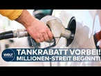 TANKRABATT ENDET: Autofahrer hofften auf Entlastung! Neue Zahlen entfachen Streit um Milliarden!