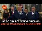 Trump afirma que derrota de EUA contra Bélgica seria manipulada