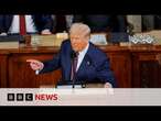 What did Donald Trump say in his address to US Congress? | BBC News