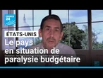 Paralysie budgétaire aux États-Unis : 750 000 Américains au chômage technique • FRANCE 24