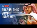 Watch live: Saudi Arabia hosts urgent Arab-Islamic summit on crisis in Lebanon and Gaza