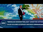 ITALIEN: "Brenzlige Großwetterlage!" Unwetter wüten! Urlauber aufgepasst! Hier droht Lebensgefahr!