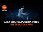 Casa Branca publica vídeo em tributo a Kirk
