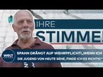 DAS SPALTET DEUTSCHLAND: Dienst und Freiheit? Angst vor Putin wächst - Spahn fordert Wehrpflicht!