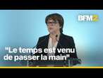 La maire socialiste de Lille, Martine Aubry, annonce quitter ses fonctions à un an des municipales