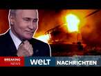 PUTINS KRIEG: Drama in Kursk! Massive Gegenangriffe der Russen! Ukraine muss Gebiete aufgeben | LIVE