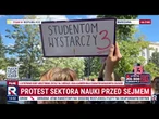 Na żywo! Naukowcy przed Sejmem: ZA MINISTRA KULASKA ZACISKAMY PASKA!