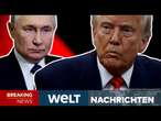 UKRAINE-KRIEG: Überraschung! Heftige Putin-Kritik! Prompt degradiert Trump den Sondergesandten! LIVE