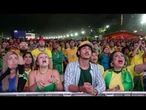 Empate na estreia não abala confiança da torcida brasileira em Copacabana | AFP