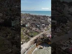 CATASTROPHIC IMPACT: Drone footage captures devastation from Hurricane Melissa in Jamaica #shorts