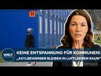 ASYLBEWERBER: Gesunkene Flüchtlingszahlen! „Was Neuankömmlinge angeht, können wir durchatmen“
