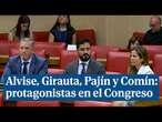 Alvise, por primera vez en el Congreso y la vuelta de Girauta y Leire Pajín; el gran ausente, Comín