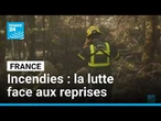 Incendies de Fontainebleau : début de la phase de noyage en forêt • FRANCE 24
