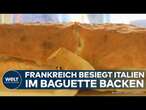 FRANKREICH: Weltrekord zurückerobert! Fünf Jahre lang hatte Italien das längste Baguette gebacken