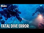 Maldives divers were ‘15 minutes from surface’ as ‘tragic human error’ led to tourists’ deaths