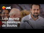Em estreia com Lula, Boulos enaltece governo: 'melhor presidente que o país já teve'