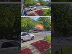 Massive truck explosion rocks suburban Chicago neighborhood, injuring driver #shorts #us #news #cam